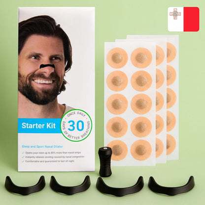 BreatheWell Anti-Blockage Strips Starter Kit (30 DAY SUPPLY)